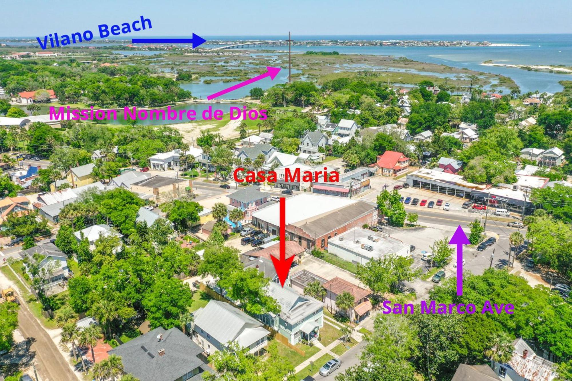Casa Maria 2- Charming, Quaint Apt Next To Everything Downtown! St. Augustine Exterior foto